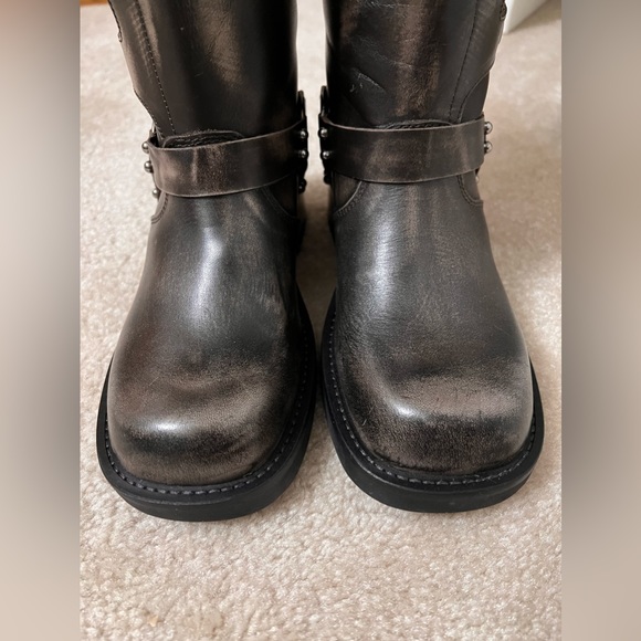 NEW - Browns Shoes B2 ‘Speedway’ moto boots - Size EU 36 - Picture 6 of 11